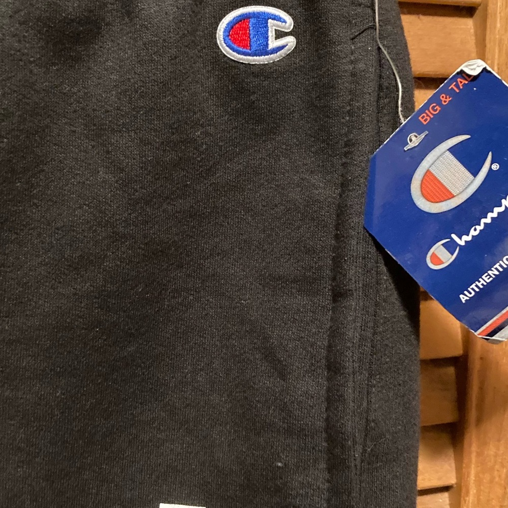 Champion Black Fleece Shorts - Picture 7 of 12